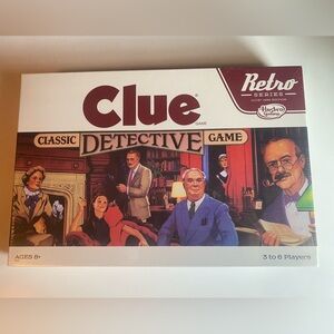 Retro Clue Board Game